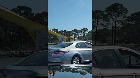 The Unloading Experience: A Smooth Sail from the Mobile Bay Ferry #shorts