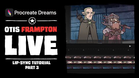 “Gimli’s Pitch” - PROCREATE DREAMS Lip-Sync Tutorial Part 3