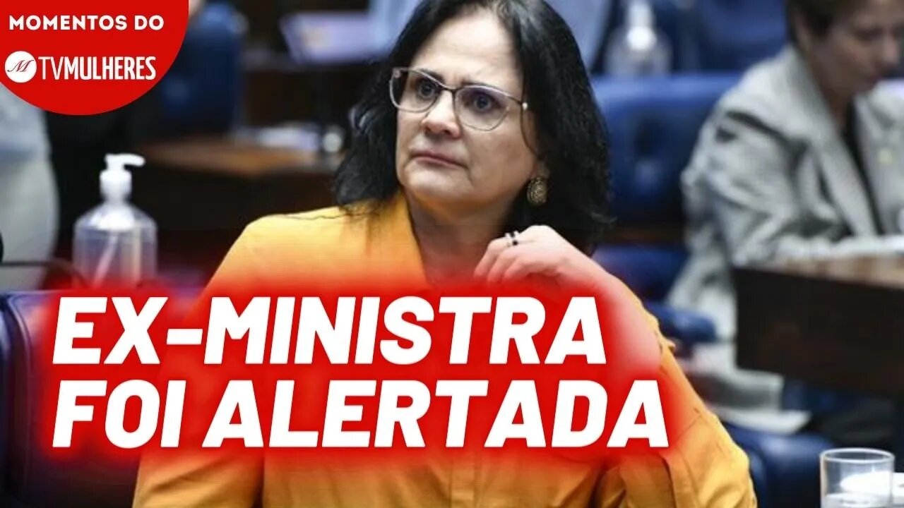 Defesa Civil de RR já havia alertado Damares sobre os Ianomâmis | Momentos TV Mulheres