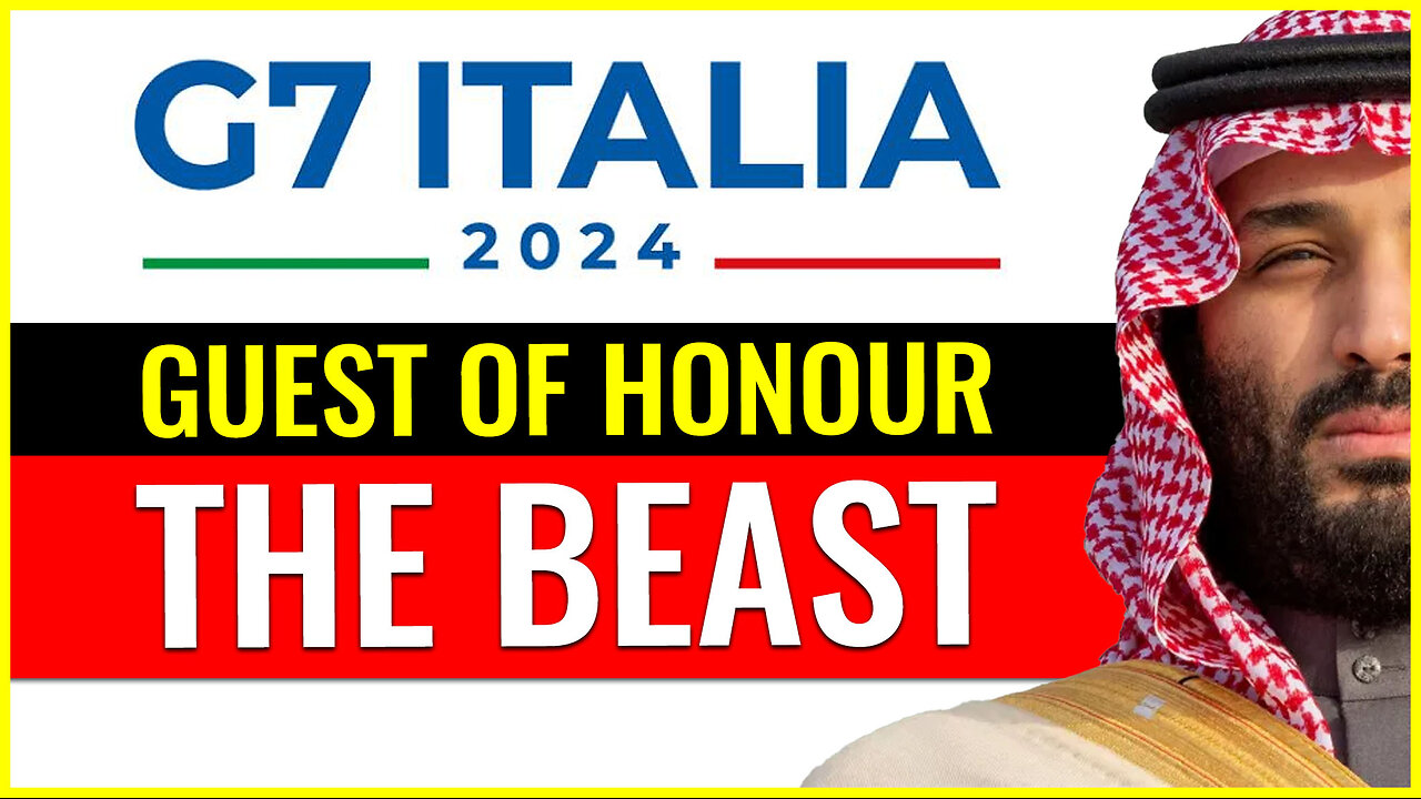 THE G7 GUEST OF HONOUR: THE BEAST MOHAMMED BIN SALMAN