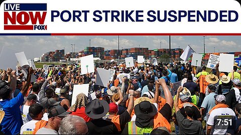 Port strike suspended, ILA agrees to 62% wage hike | LiveNOW from FOX