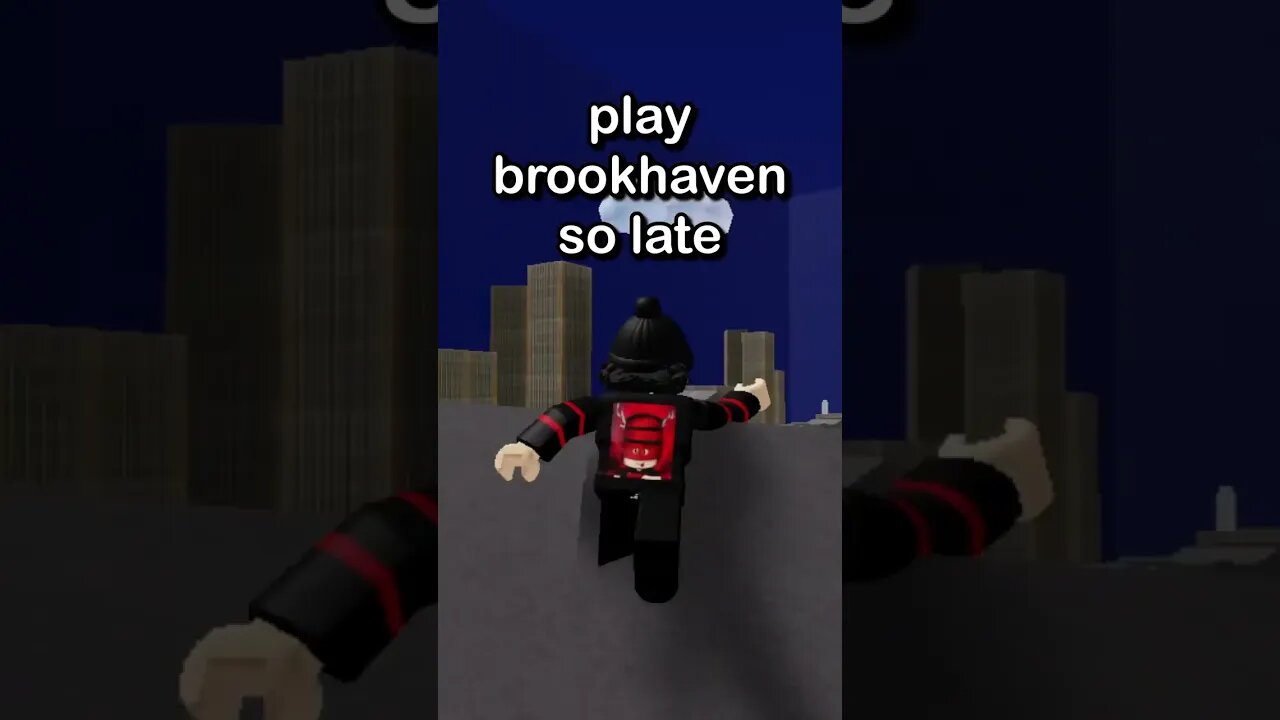 Never Play Brookhaven At Night😥#roblox #shorts #short #scary #shortsvideo #shortsyoutube