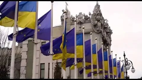 European leaders arrive in Ukraine