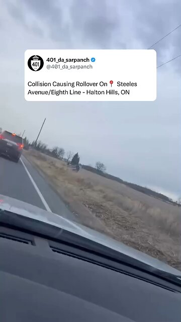 Crash In Halton Hills Ontario