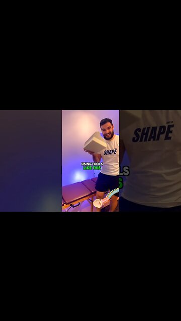 Fixing Your Spinal Shape! #Posture #Shorts