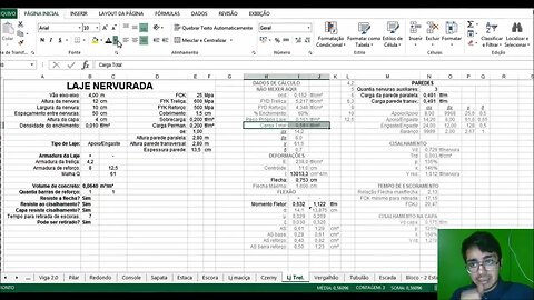 Alvenaria sobre laje treliçada Dimensionamento Engenheiro Estrutural