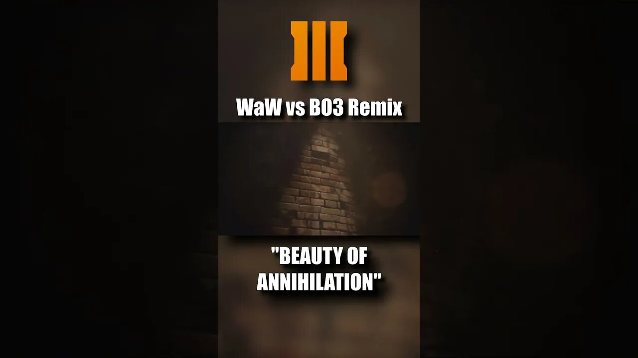 WaW vs BO3 Zombies Music - Which is Better? (Beauty of Annihilation) #shorts