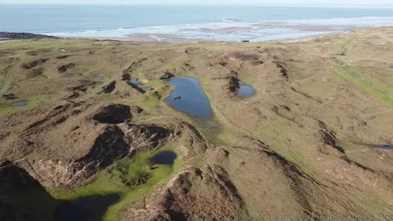 4K Drone: Pyle & Kenfig Golf Course