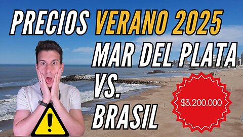 Esto va a pasar en Verano 2025: Costa Argentina o Brasil?