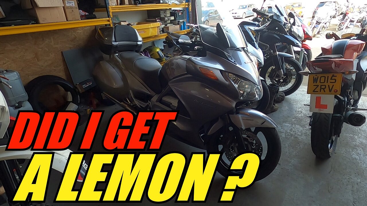 Jim What have YOU DONE ! Have I bought a LEMON ? | Moto Vlog