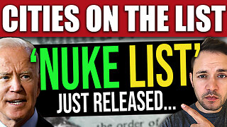 (BREAKING) US Cities on ‘THE NUKE LIST’ - Maps Released (World War 3)