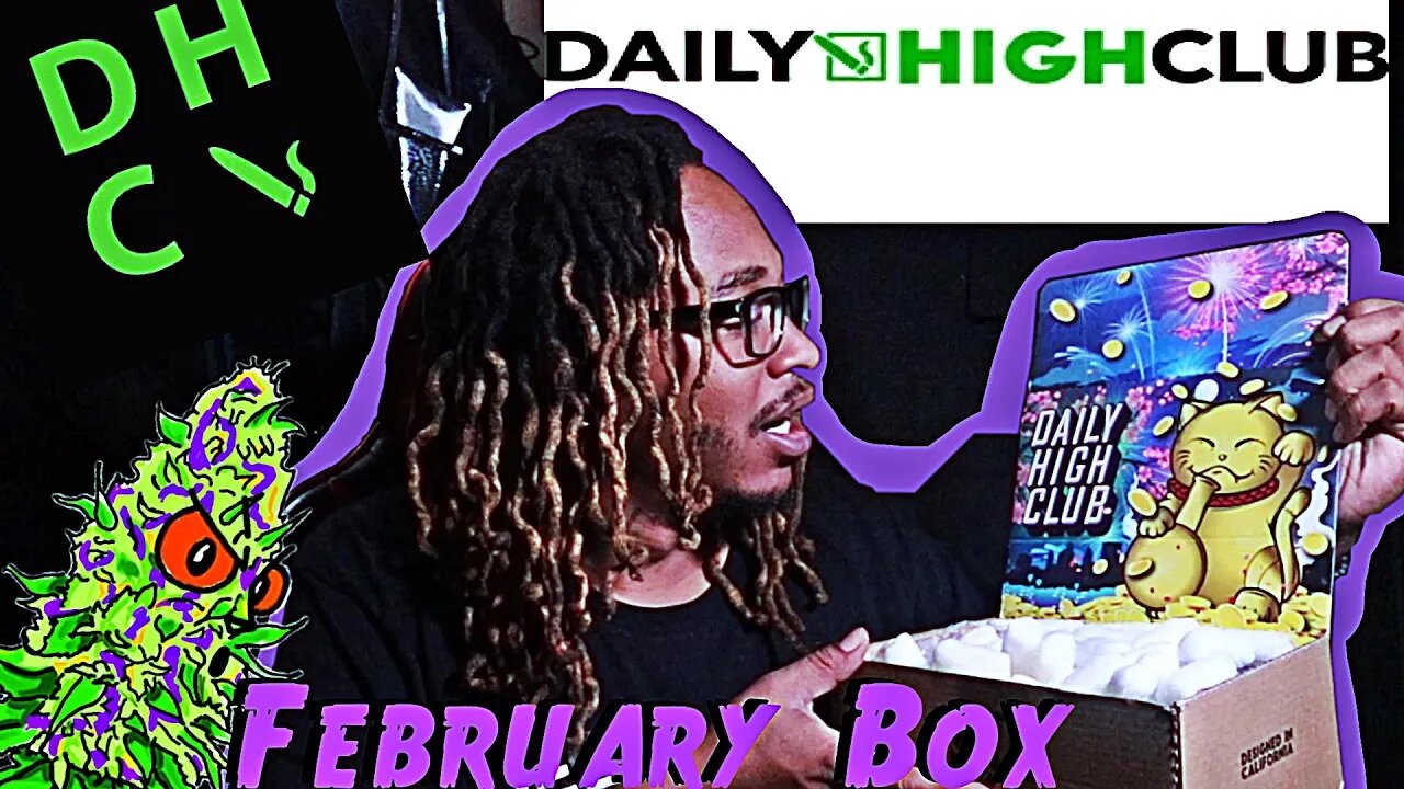 Daily High Club | Unboxing The February Box | The Golden Kitty