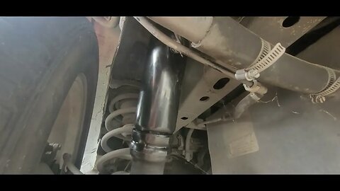 2006 Chevy Uplander wheelchair van replacing the rear air shocks