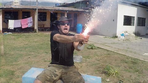 Guatemala Kids and Firecrackers