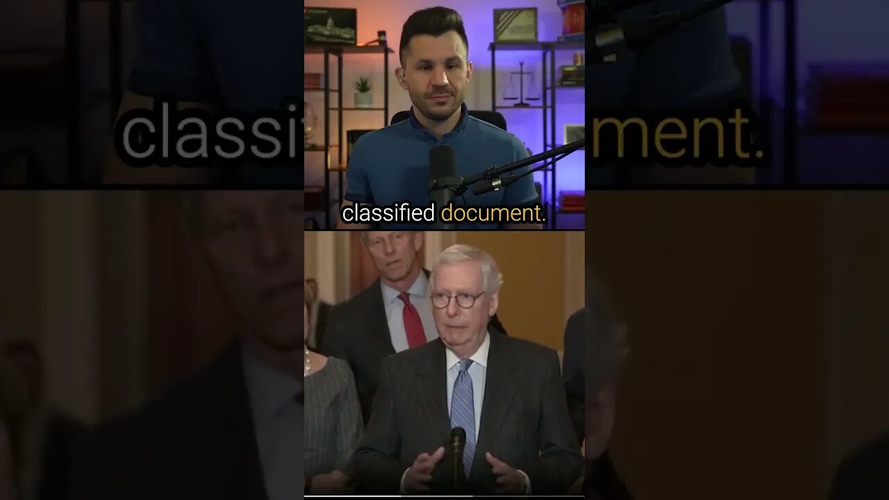 Mitch Demands More on Biden Docs #shorts