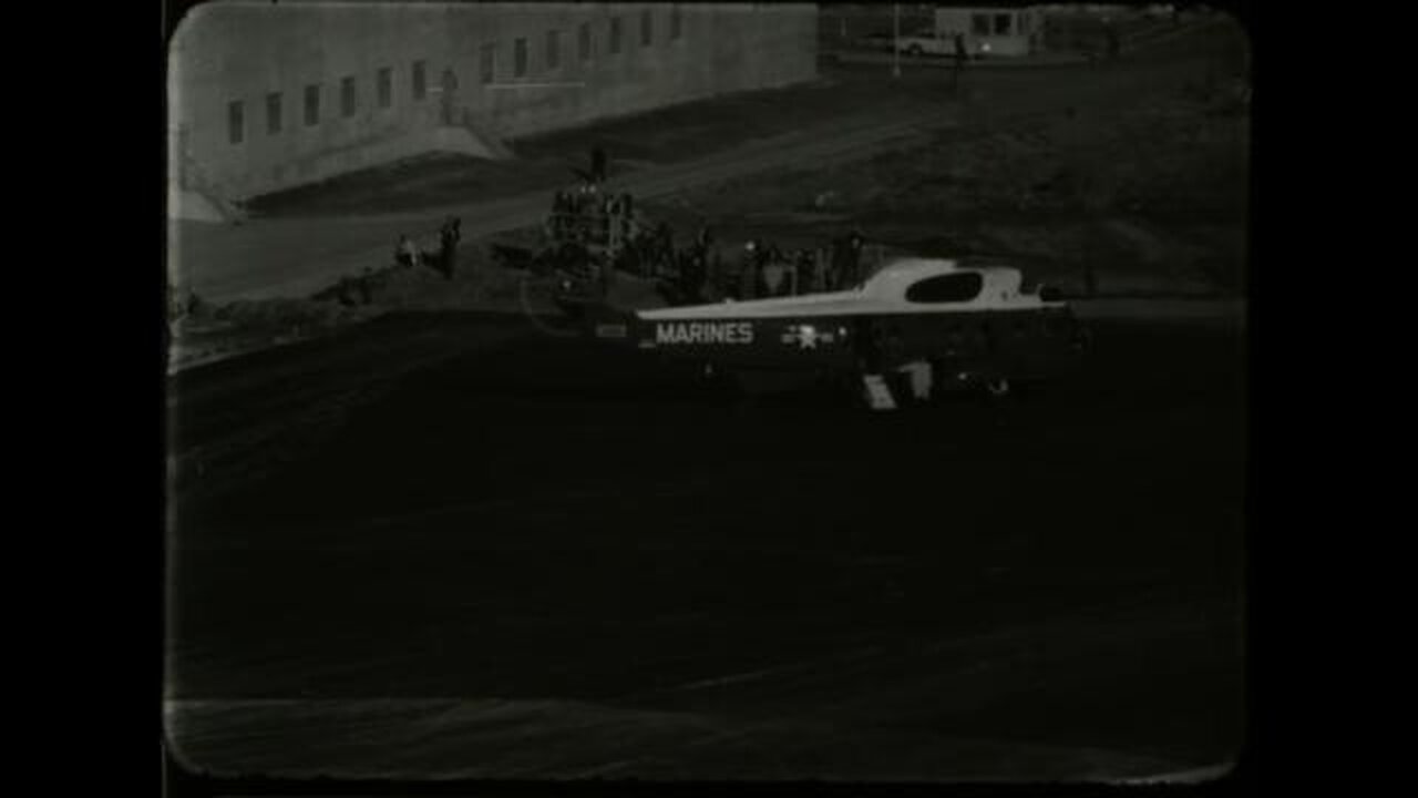 PRESIDENT JOHN KENNEDY VISITS LOS ALAMOS 1962 PROJECT ROVER