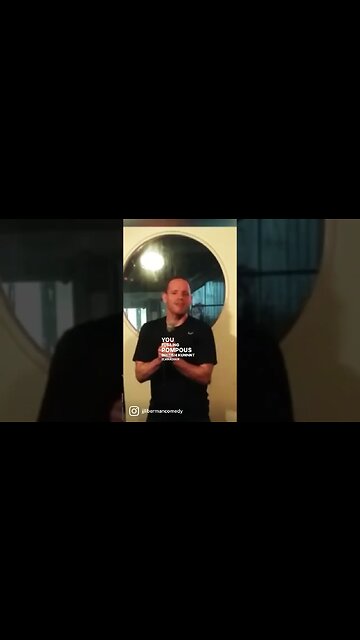 Rude British audience member