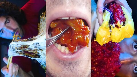 ASMR Eating Most Popular Foods For 2 Hours No Talking 먹방