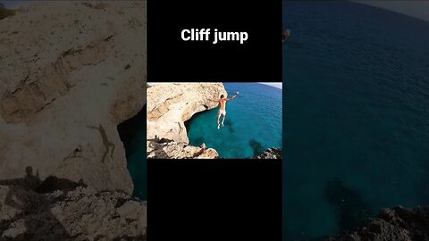 jumping into the sharkpit #shorts #jump #blue #sea #travel #dangerous #scary #omg #free #shortsvideo