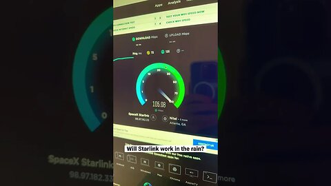 How Will Starlink Work in the Rain?
