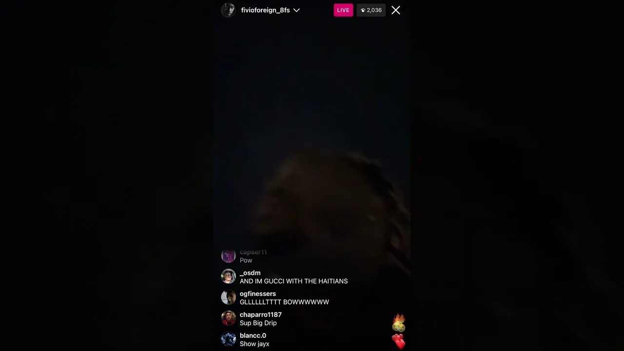 FIVIO FOREIGN IG LIVE: Fivio Riding Round New York In Bikes With Crips (09-02-23)