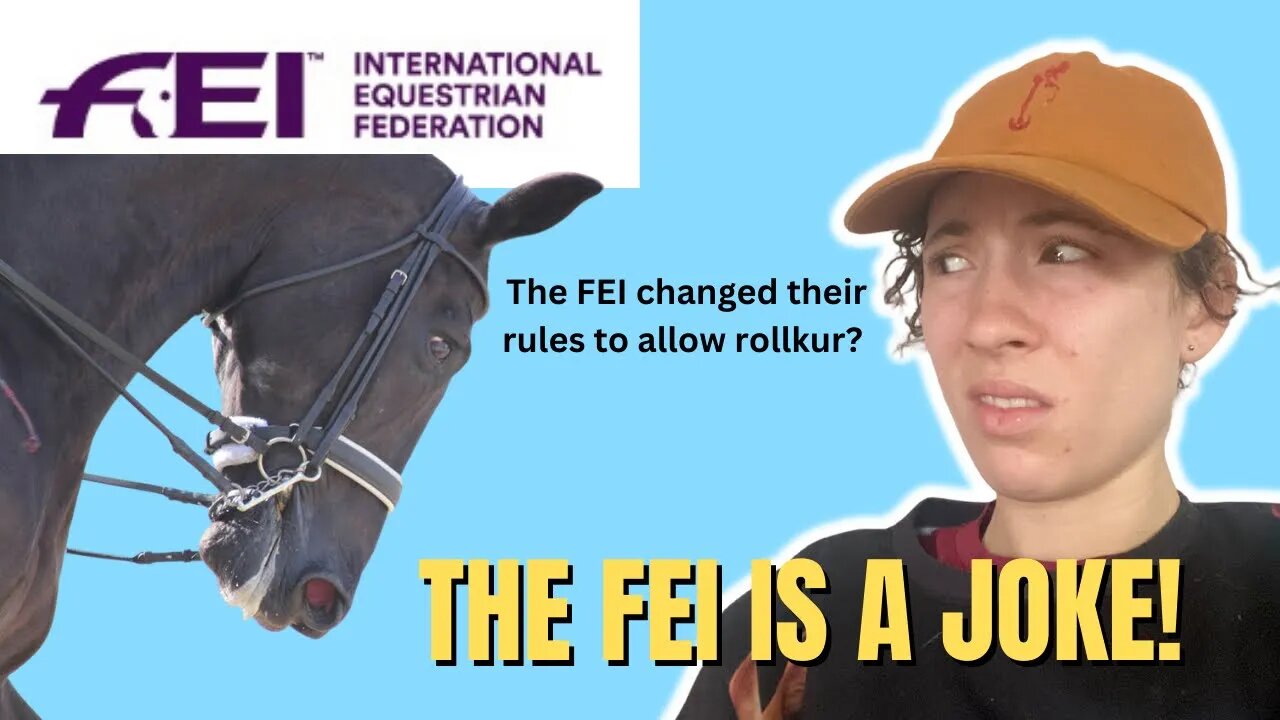 The FEI is a JOKE | Hyperflexion & Rollkur