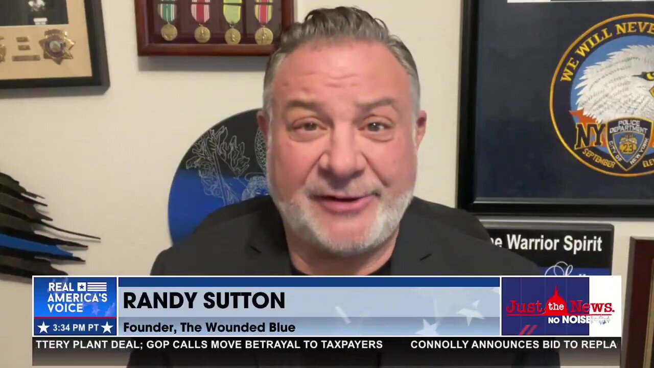 Randy Sutton announces The Wounded Blue’s Christmas campaign for injured law enforcement officers