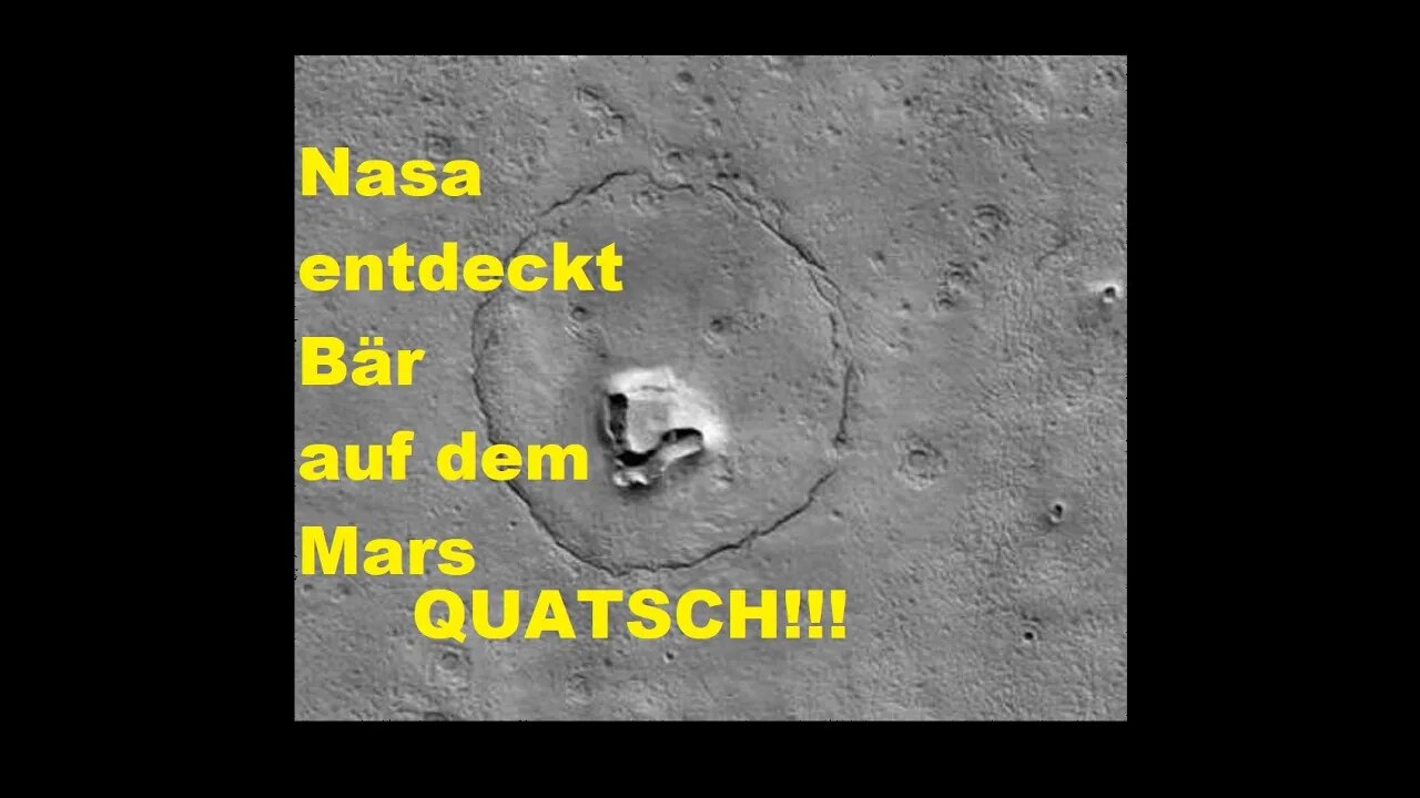 NASA entdeckt Bär auf dem Mars QUATSCH!!!