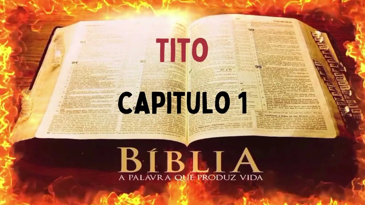 Bíblia Sagrada Tito CAP 1