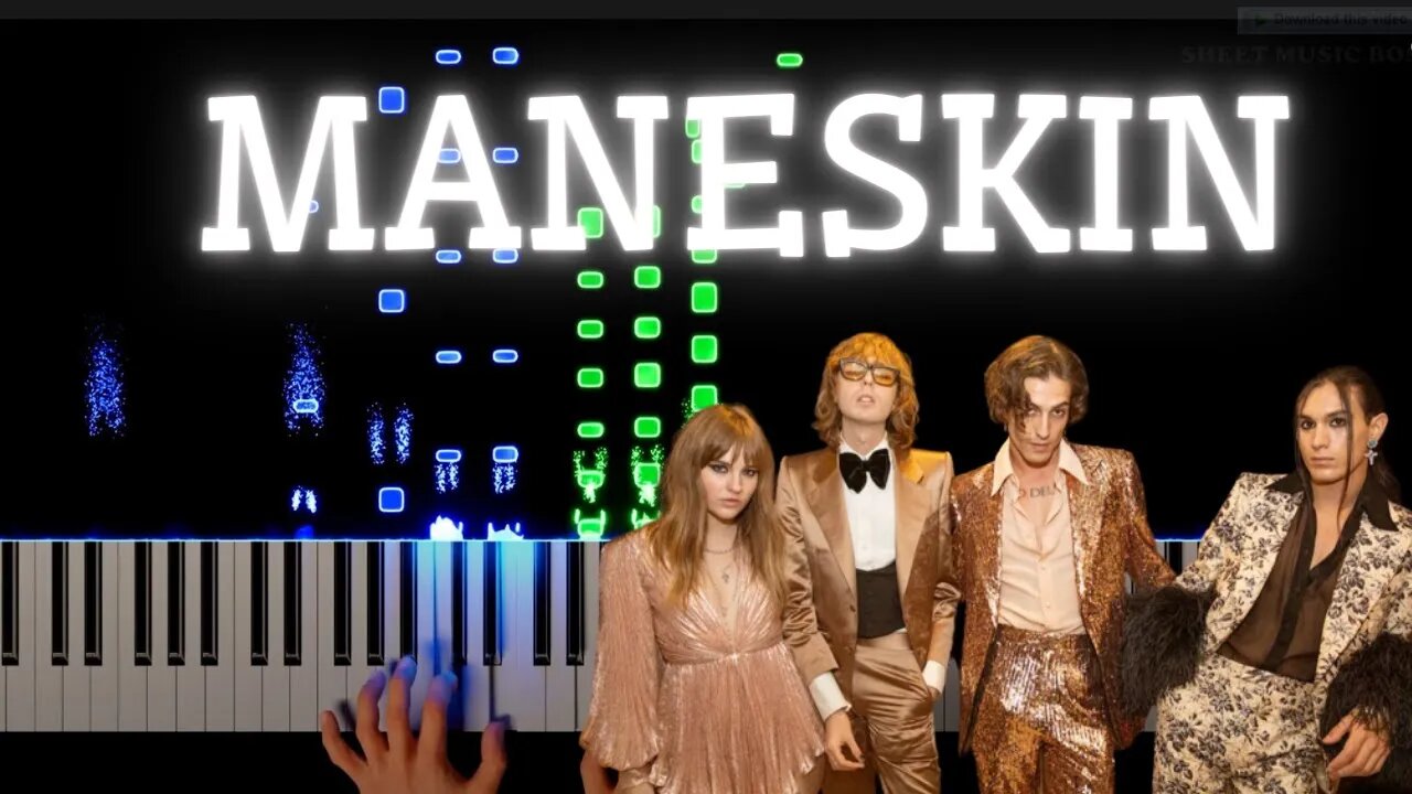 Rush e - If I Can Dream - Måneskin #rushe #maneskin #rushepiano