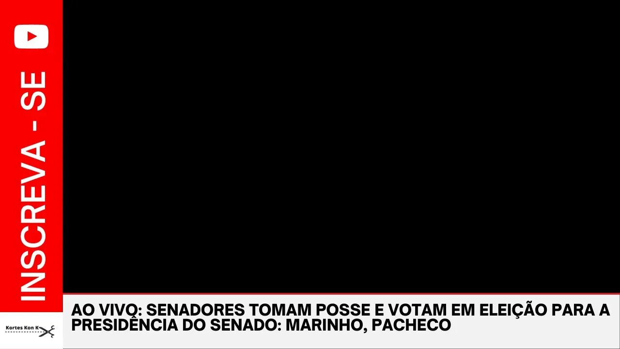 AO VIVO: SENADORES NA POSSE E VOTAM EM ELEIÇÃO PARA PRESIDÊNCIA DO SENADO: #ForaPacheco #korteskomk