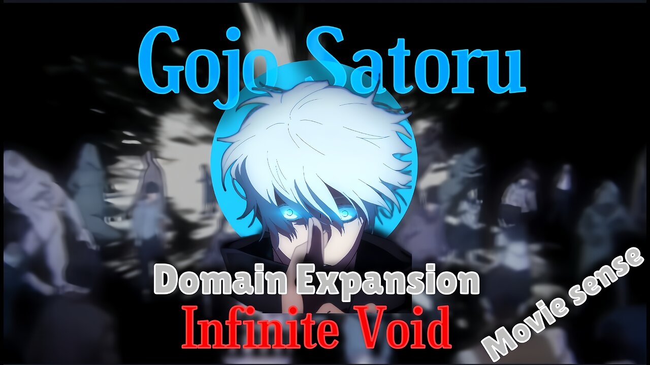Gojo Satoru's second Domain Expansion: INFINITE VOID