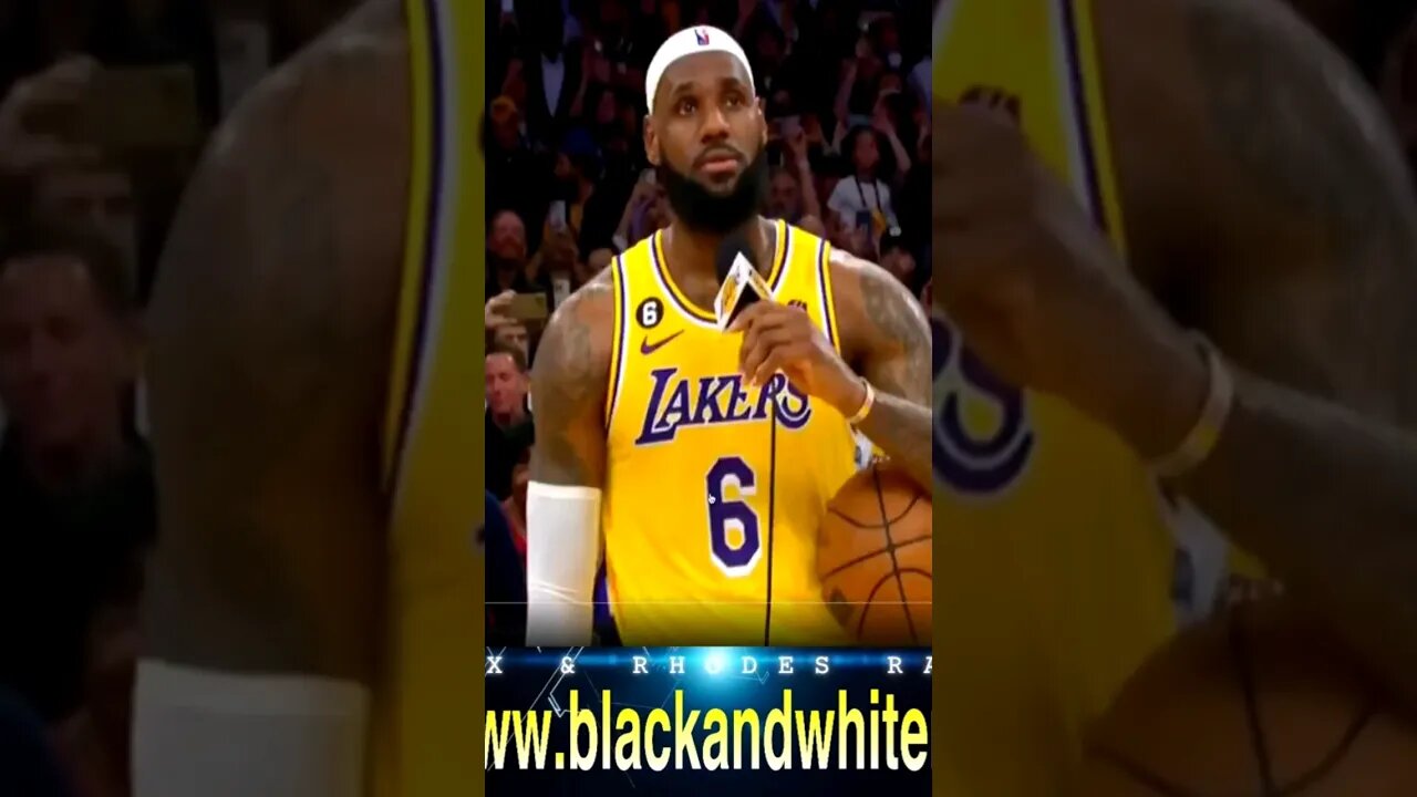 LeBron DROPS F-BOMB reacting to breaking NBA's All Time Scoring Record!