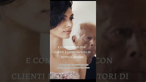 🇮🇹 Famous polyglot/Famosi Poliglotti- Giorgio Armani #armani