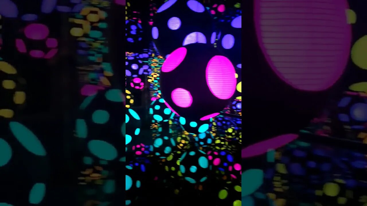 infinity mirrors.