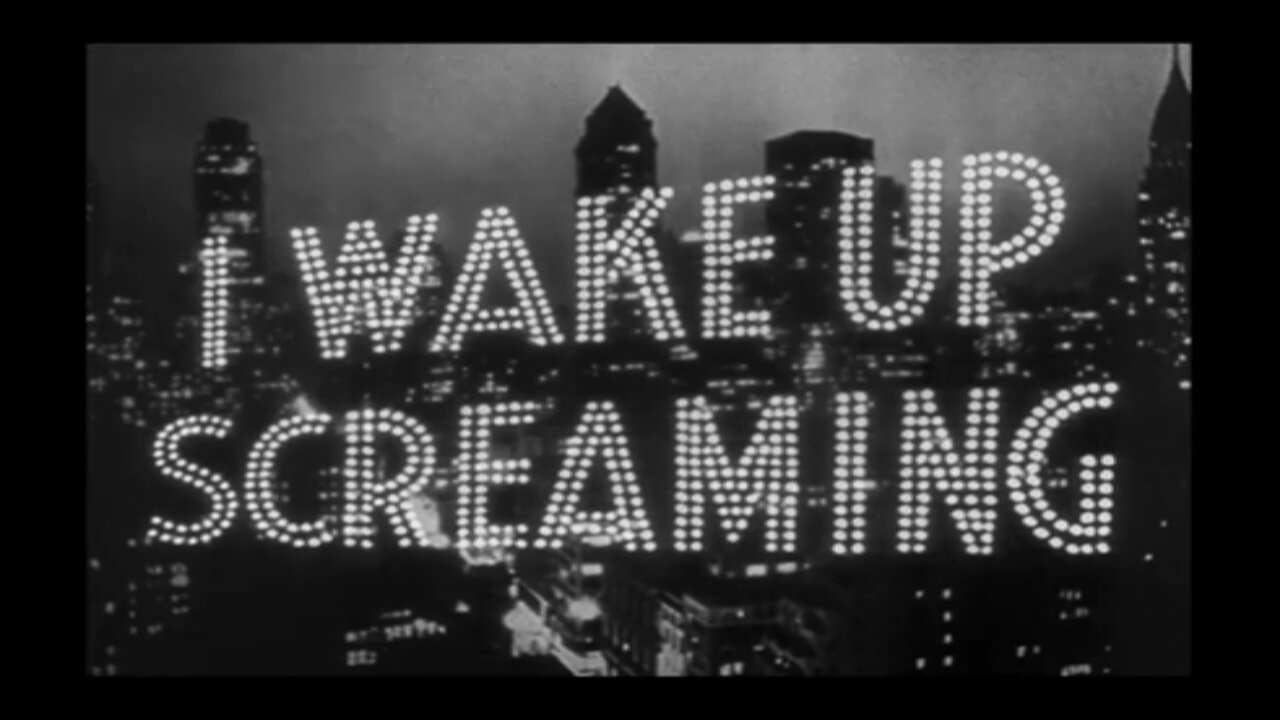 I Wake Up Screaming (1941) Classic Film Noir Full Movie