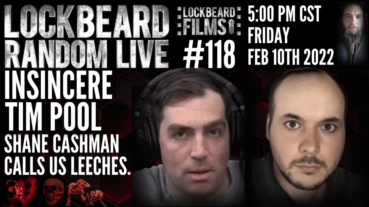 LOCKBEARD RANDOM LIVE #118. Insincere Tim Pool