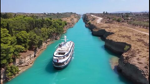 Corinth Canal Greece 🇬🇷