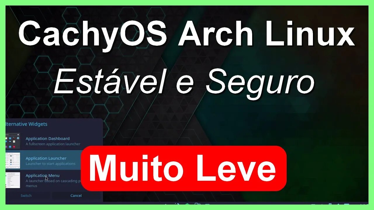 CachyOS Arch Linux. Distro Otimizada em Velocidade e Segurança