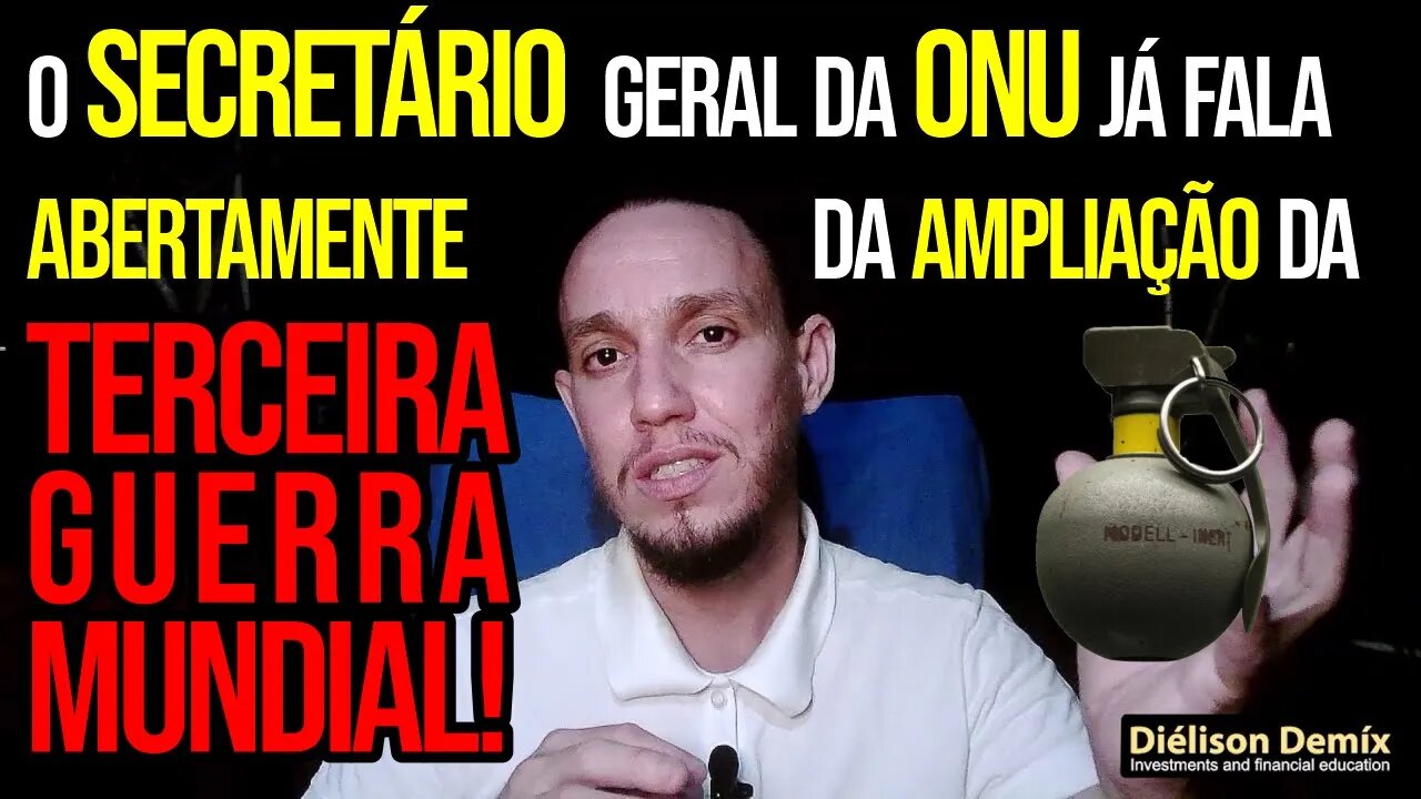 Atualizações da terceira guerra mundial: até o secretário geral da ONU já confirma :/