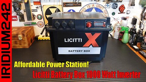 Easy Affordable Solar! Licitti Battery Box 1000 Watt Inverter