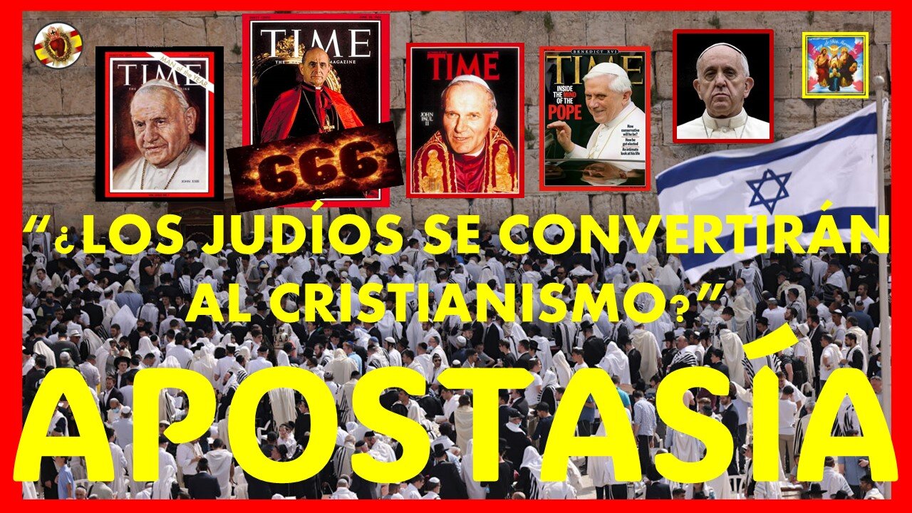 😱¿LOS JUDÍOS SE CONVERTIRÁN AL CRISTIANISMO ANTES DEL JUICIO FINAL?💥📢