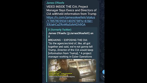 Documentary: James O' Keefe and a CIA Agent