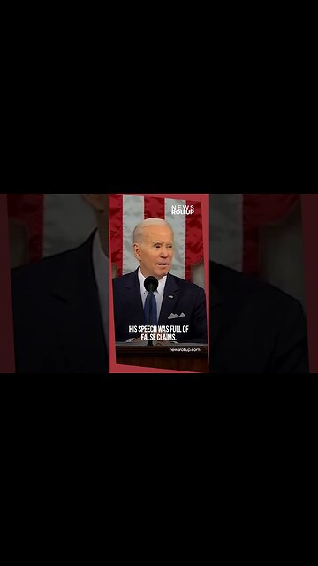 Biden's Disastrous State of the Union Address #shorts #news #biden