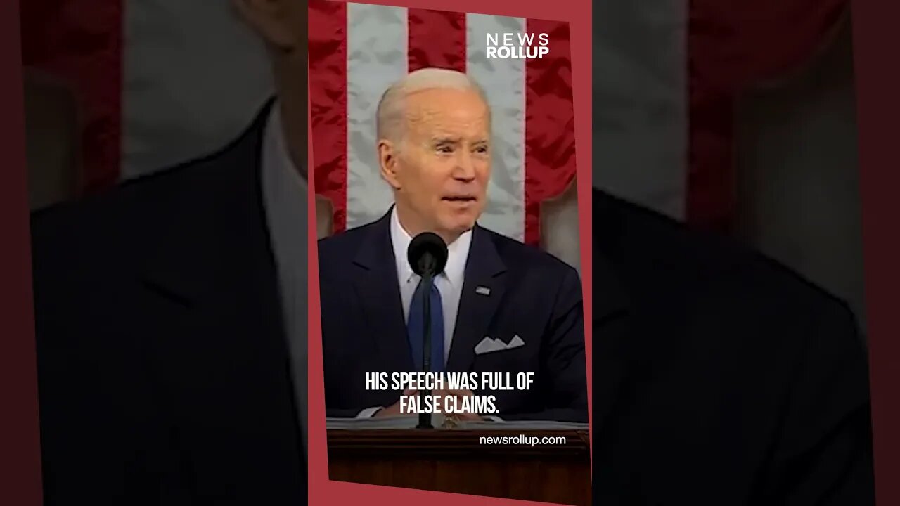 Biden's Disastrous State of the Union Address #shorts #news #biden