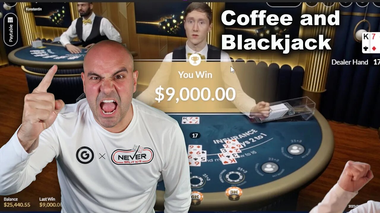 Jan 5 - $25,000 Live Coffee and Blackjack