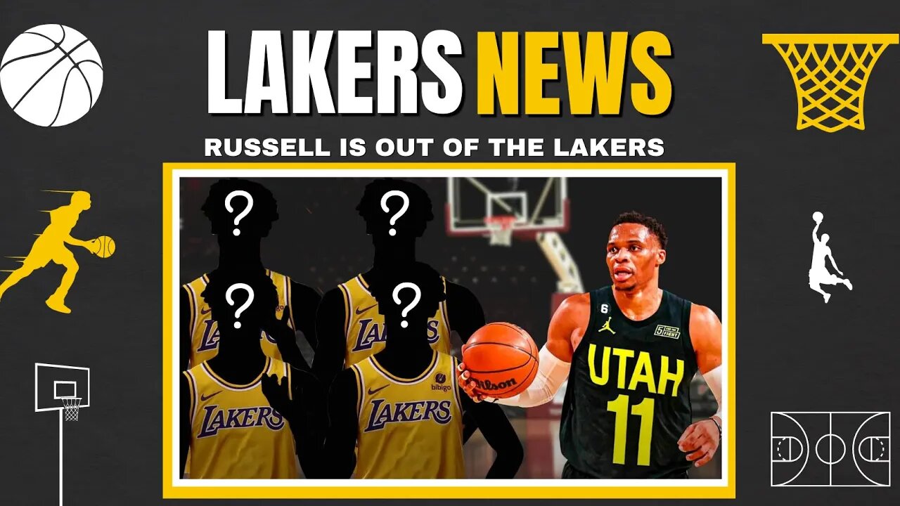 LAKERS GOODBYE TO RUSSELL WESTBROOK🤷 #lakers #nba #russell #russellwestbrookedit #llakersplus