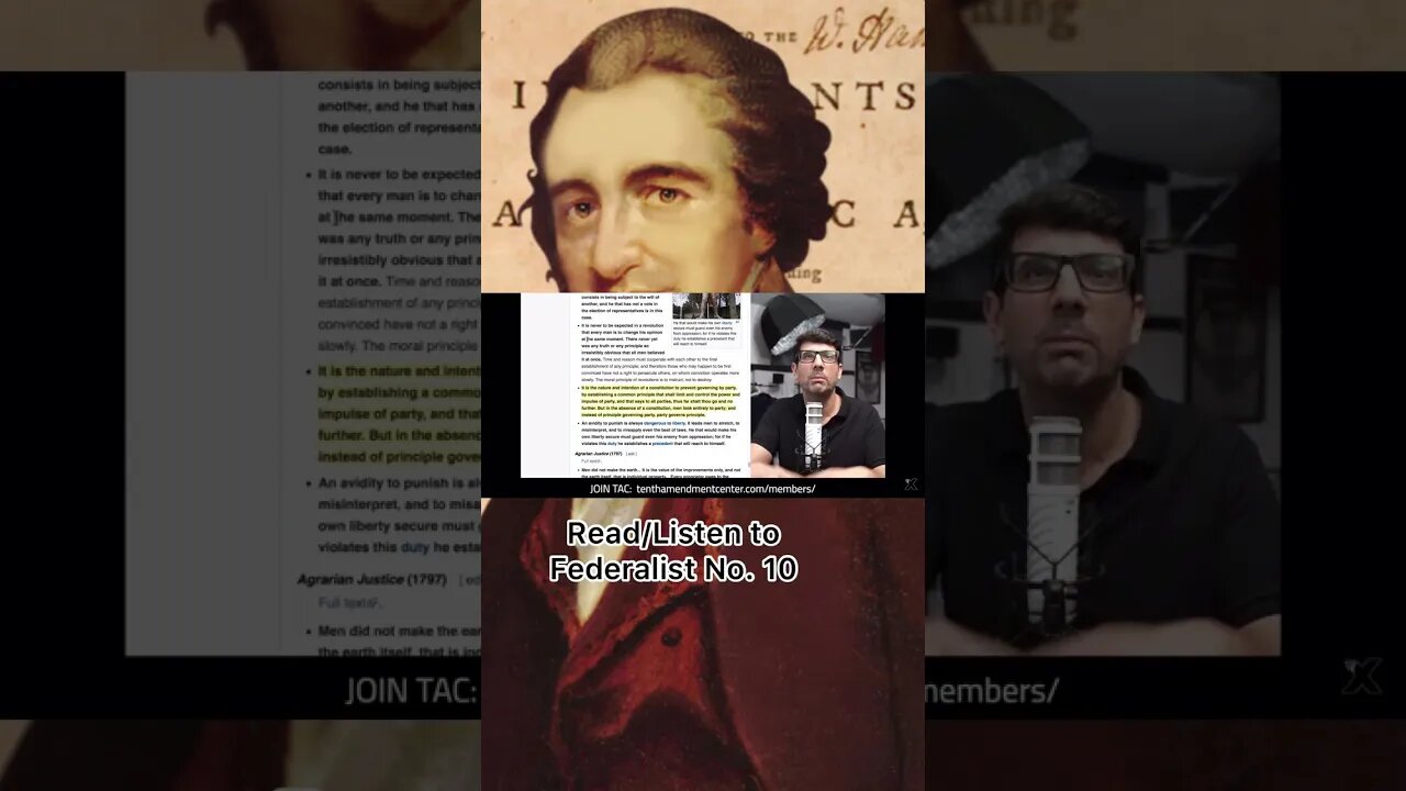 Democrat/Republican (Factions) Destroying Liberty? Putting Party Principles Before The Constitution!