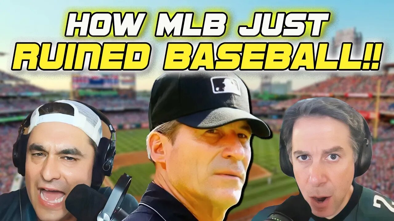 Why MLB just RUINED baseball by getting rid of Angel Hernandez | Fusco Show