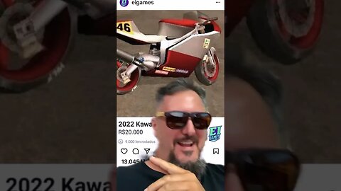 Kawasaki ninja so GTA, agora a nasa vem #gta #gtasanandreas #kawasaki #kawasakininja